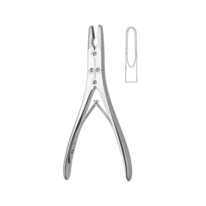 Ruskin Rongeur Bone Forceps, 18cm, Stainless Steel, Each Each