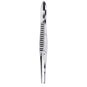 Livingstone Gillies Tissue Forceps 15cm, 1 x 2 Teeth, Stainless Steel, Each Each