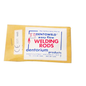 Dentoweld Welding Rods, 10/Pack Pack