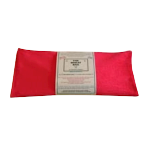 Wheat Bag Reusable Hot Pack, Red, Small, Rectangular, Regular, Unscented, 15 x 29cm, 800g, Each Each