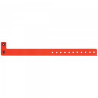 WIZID SERIES P470 SUPERBAND WRISTBAND DAYGLOW ORANGE 500/BOX Box