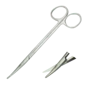 Livingstone Metzenbaum-Nelson Scissors, 18cm, Stainless Steel, Each Each