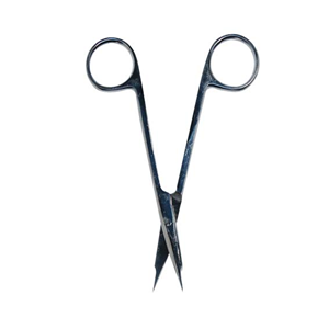 Gum Scissors, 115mm, Curved, Each Each