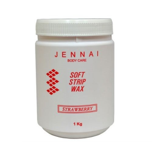 Jennai Strip Wax, Strawberry, 1kg, Each Each