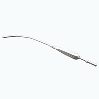 Yankauer Suction Tube, Adult, Stainless Steel, Each Each