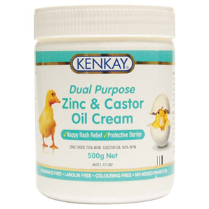 Out of Date, Zinc and Castor Oil, 500g, Each, Original Unopened Condition, Price Discounted, While Stocks last Each